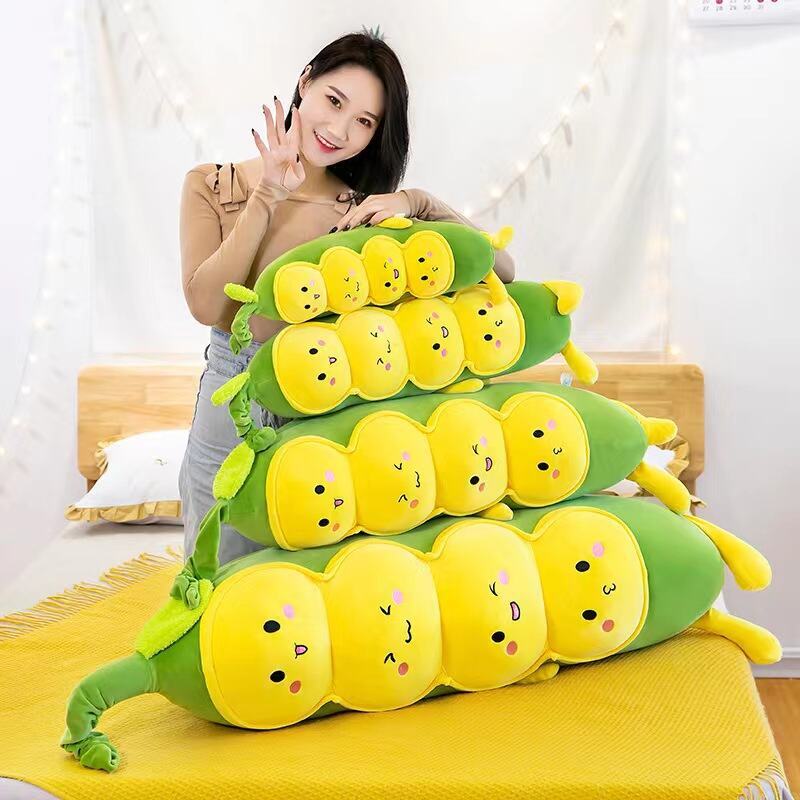  عروسک بالشتی نخود پولیشی ناز 75 سانتی در طرح فانتزی، بالش بغلی قدی و دراز بلند برای بچه‌ها ، دیزنی تحویل سریع در اهواز 