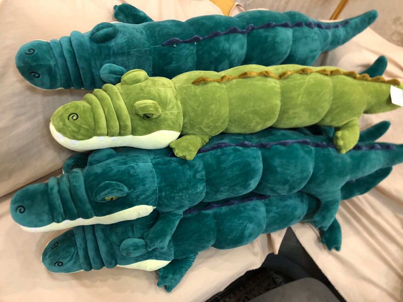  غیر ژورنالی تمساح طوسی و آبی نفتی درباری کروکودیل سوسمار 