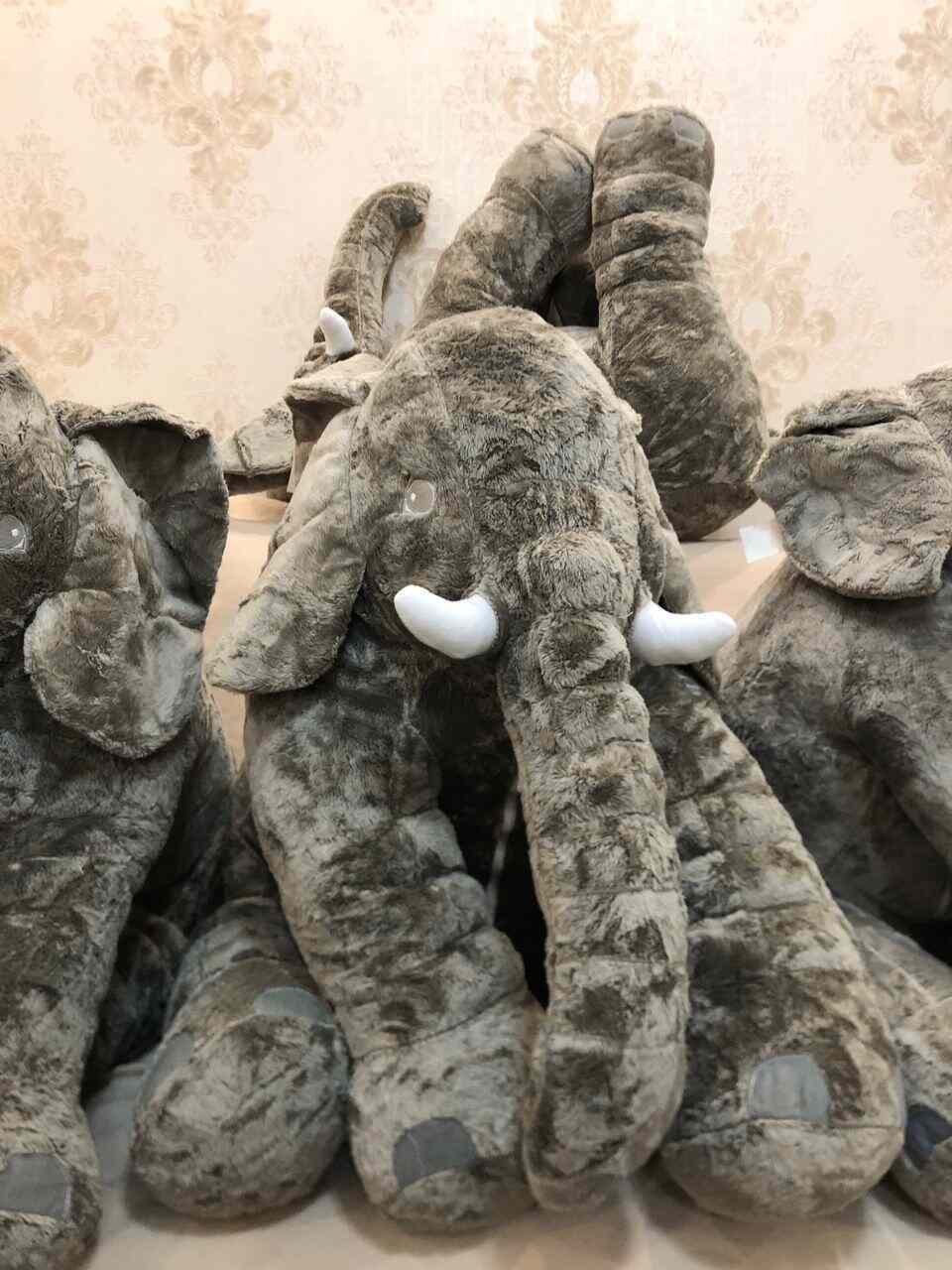  عروسک بزرگ فیل پاگنده طوسی نرم و ملوس، مناسب پاییز و پتو مهمان – دیزنی‌تویز تحویل در بندرلنگه - غیر ژورنالی 